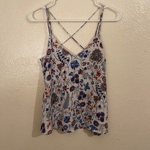 Size 2 strap tank top blouse